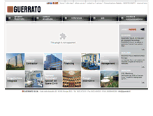 Tablet Screenshot of guerrato.it